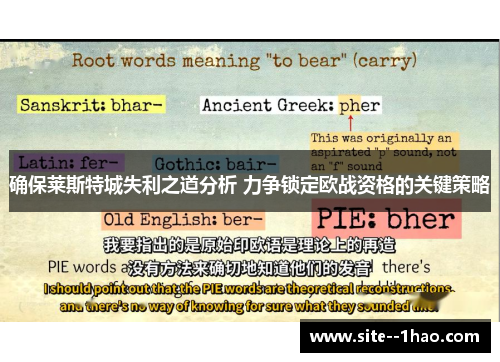 确保莱斯特城失利之道分析 力争锁定欧战资格的关键策略